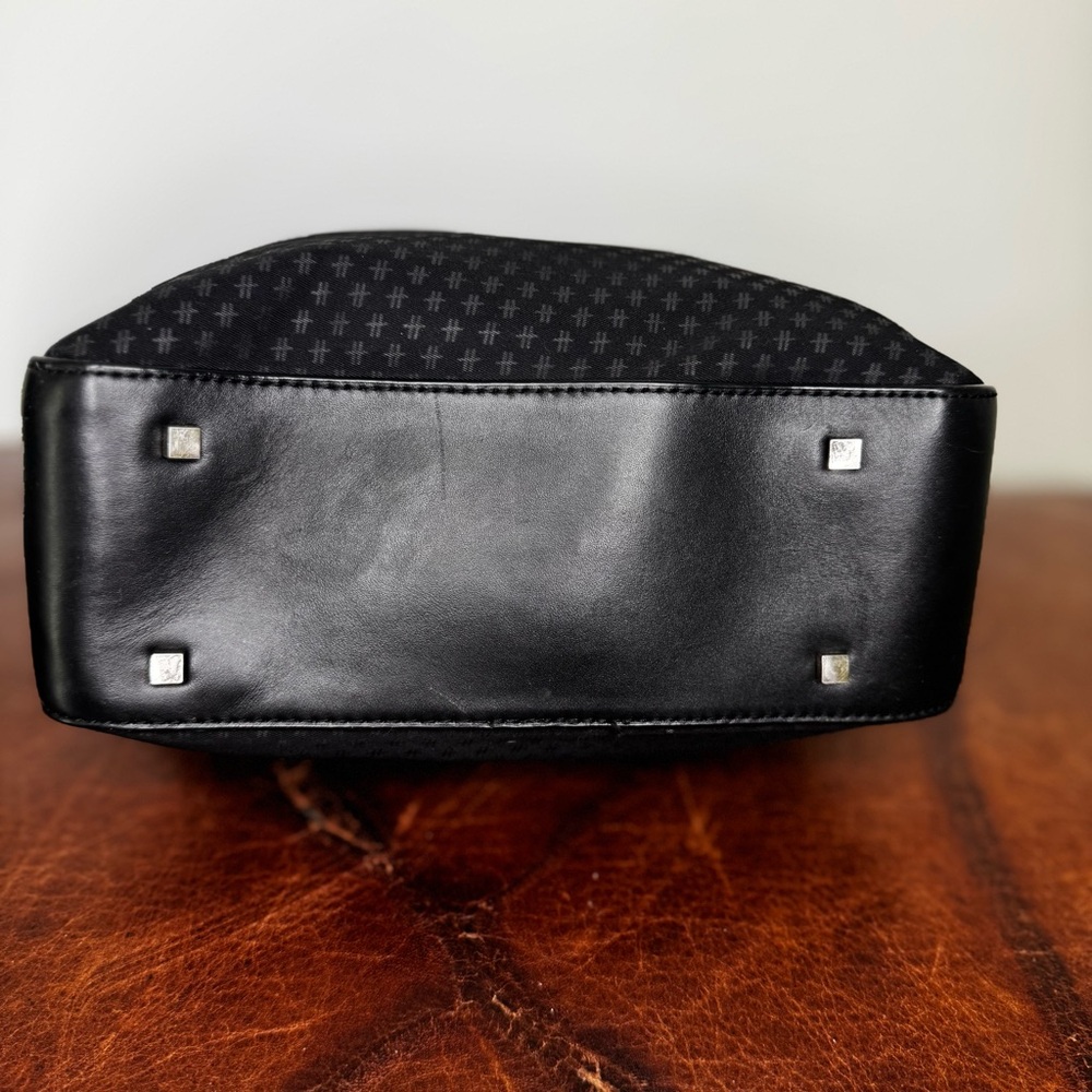 Harrod’s Black Nylon and leather Tote - Picture 5 of 15